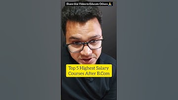 Top 5 Courses After B.Com | By Sunil Adhikari #shorts #shortsvideo