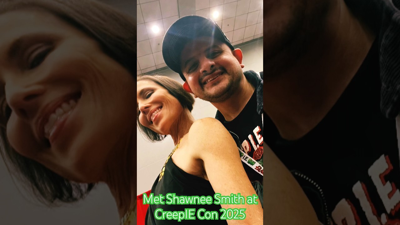 Met Shawnee Smith at CreepIE Con 2025 