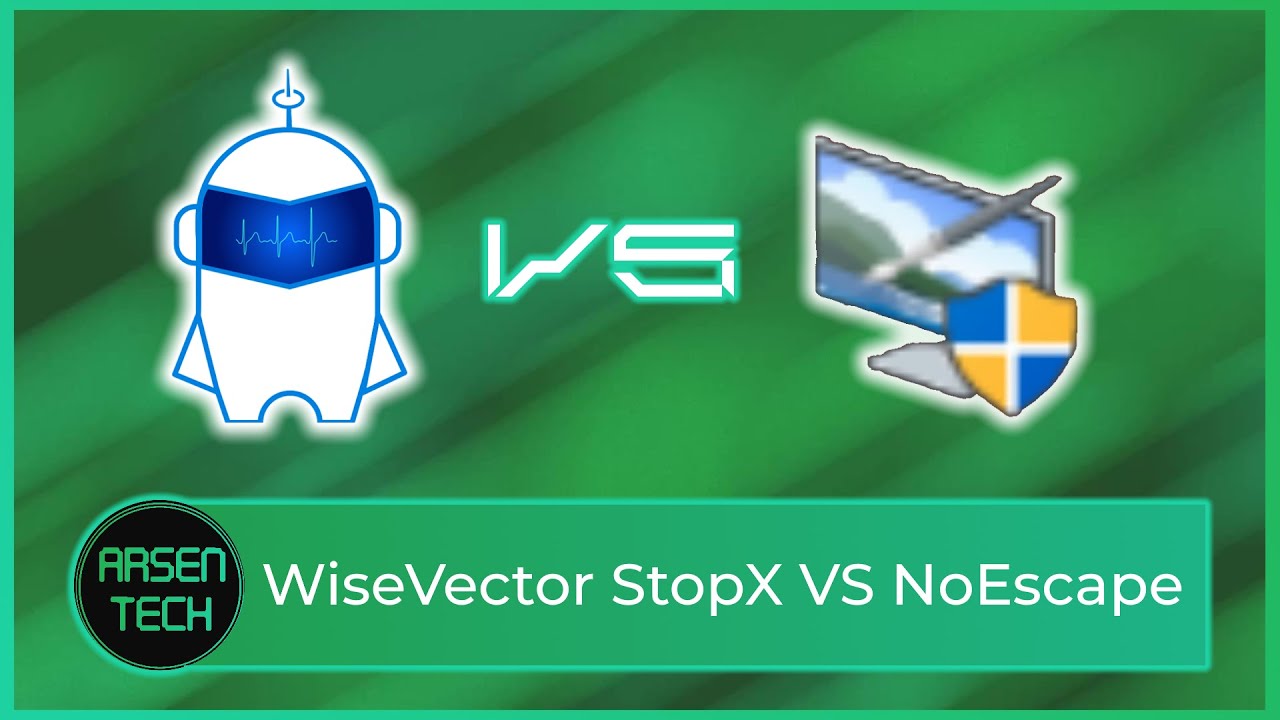 Stopx WiseVector StopX VS The NoEscape.exe Virus | Antivirus Test - YouTube