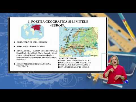 TeleŞcoala: Geografie clasa a XII-a – Spaţiul românesc şi spaţiul european  (@TVR2)