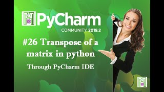 Famous #26 Transpose of a matrix in python Wealth