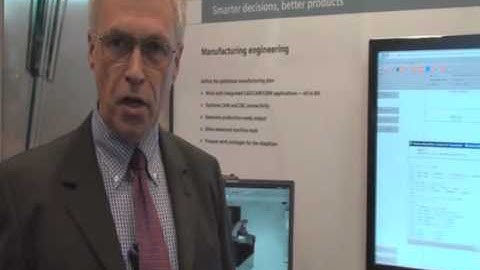 NX CAM and Teamcenter Shopfloor Connect demo at IMTS 2012