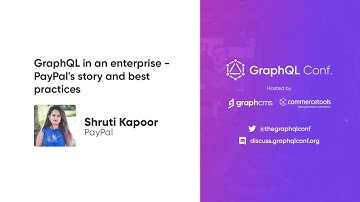 GraphQL in an enterprise - PayPal