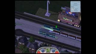 Simcity 4 Deluxe Edition NAM: Tajmir METRO Line (B) EL Train/Tram Driving