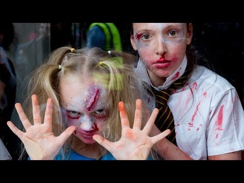 Flash Mob performs Thriller at the Forum Sittingbourne