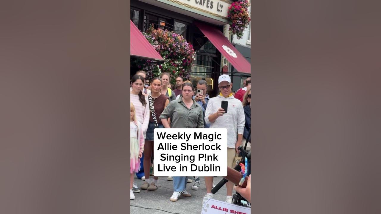 Allie Sherlock Sings P!nk’s #alliesherlock #dublin #irish