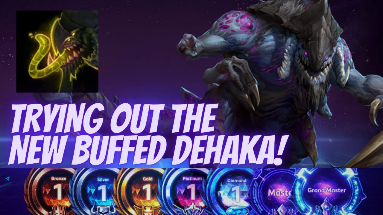 Dehaka Isolation - TRYING NEW BUFFED DEHAKA! - B2GM Season 6(Gold 3 ...