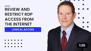 Review and Restrict RDP Access from the Internet