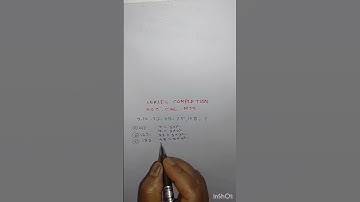 Series Completion#reasoning #braintest #video #viral