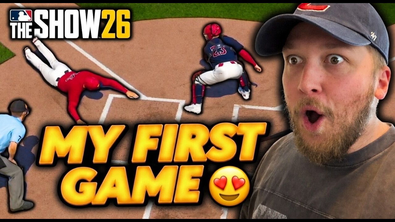 My FIRST GAME of MLB The Show 26 was AMAZING 😍 - YouTube