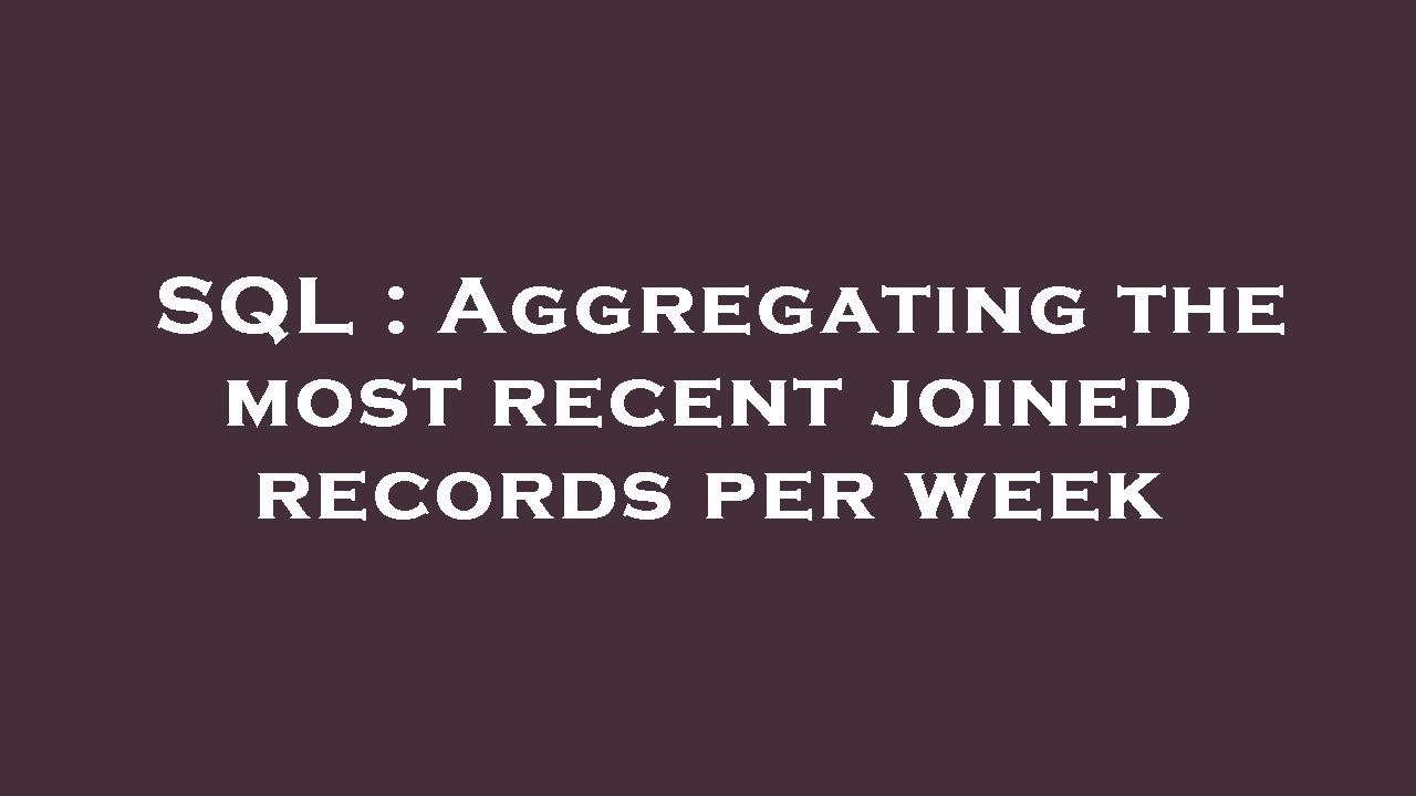 Find Records Not Joined Sql : Your Complete Guide to SQL JOINs (with ...