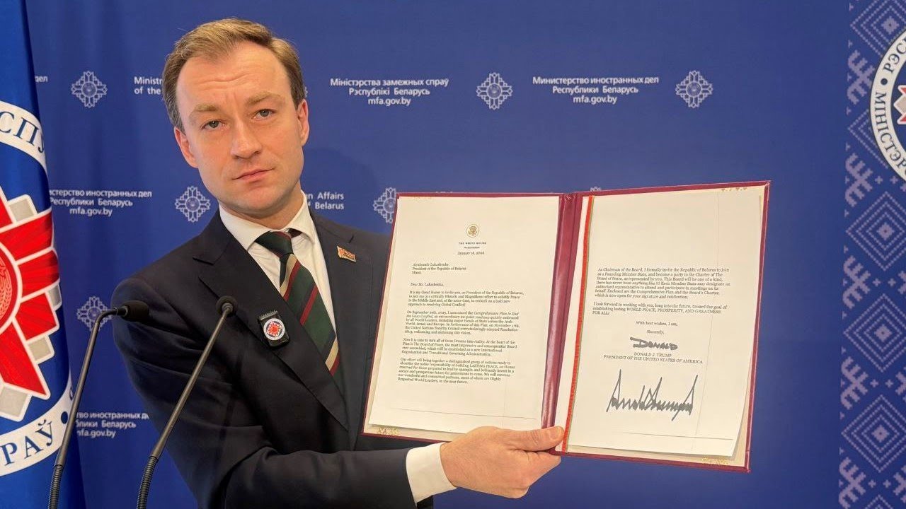 ‼️In personal address to Lukashenko, Trump invites Belarus to become Board of Peace founding member