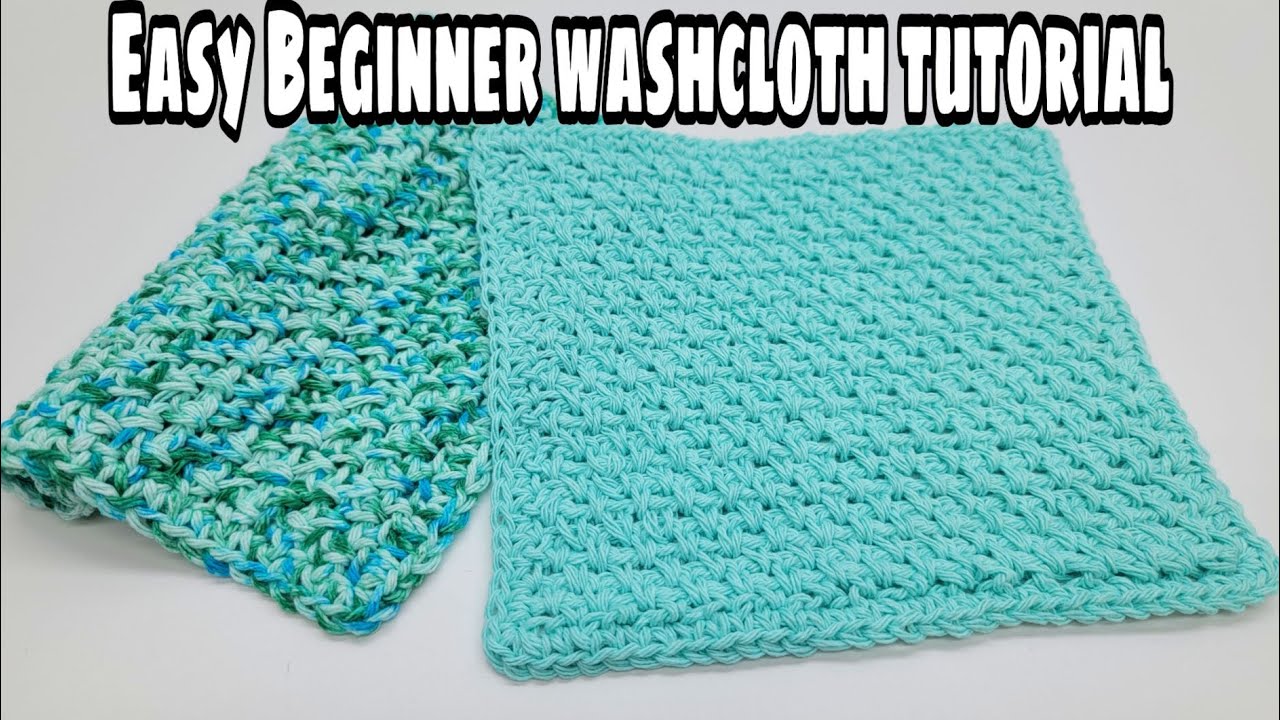 Easy Crochet Washcloth Easy Crochet Beginner Washcloth Bag O Day