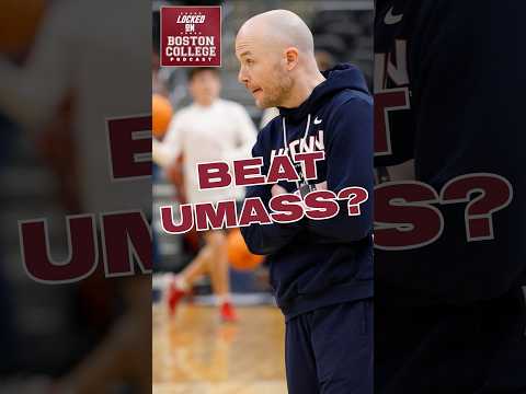 STATEMENT: Boston College must BEAT UMass #bostoncollegebasketball
