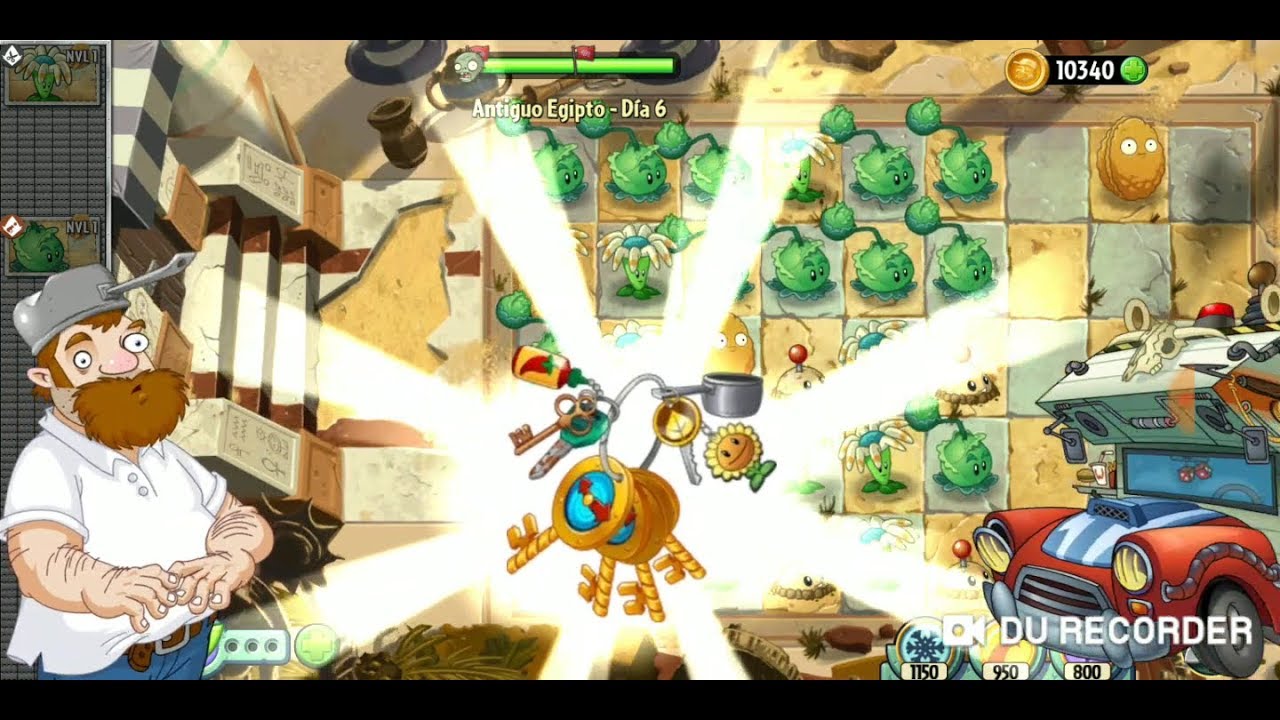 Plantas Vs Zombis -El antiguo Egipto Nivel 6/35 - Las Llaves video editing software free