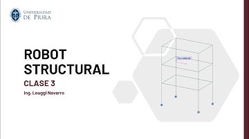 ROBOT STRUCTURAL - CARGA SÍSMICA