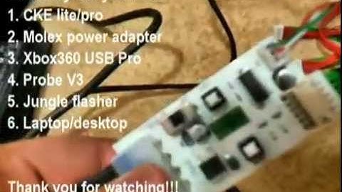 Flashing Tools - xbox360 Phat liteon all drives