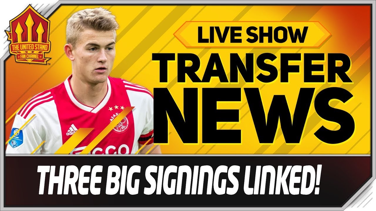 De Ligt, Ndombele, Griezmann! Manchester United Transfer News manchester united transfer news