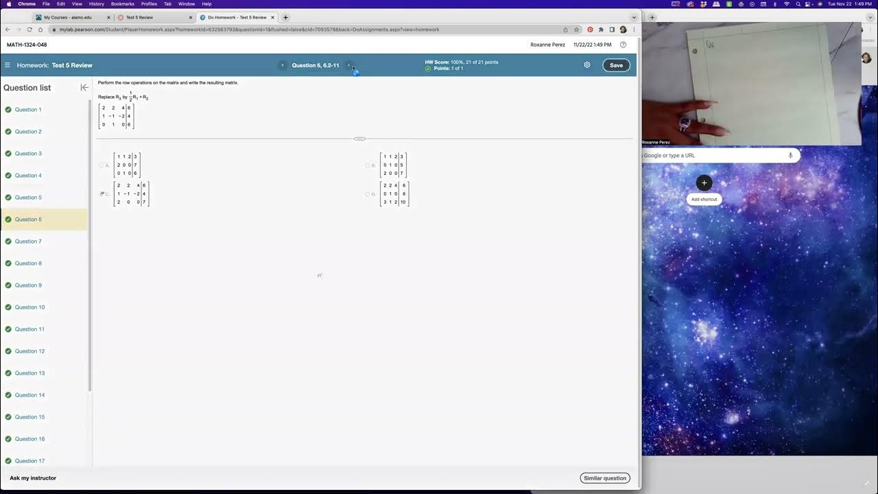 Math 1324 test 5 review youtube