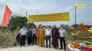 LONG AN: HỘI TỪ THIỆN TƯỜNG NGUYÊN KHỞI CÔNG XÂY NHÀ TÌNH THƯƠNG VÀ CẦU TƯỜNG NGUYÊN 420 - 421