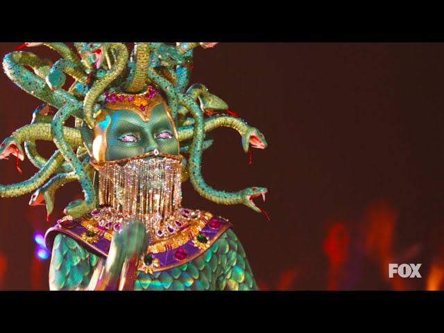 Medusa - Happier Than Ever (Billie Eilish)--Diamonds (Rihanna) - The Masked Singer - Feb 15, 2023 class=