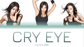 Son Dam Bi - Cry Eye Color Coded Lyrics Engromhan가사