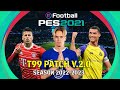 t99 Patch PES 2021 v.2.0 - Update Winter Transfer 2023