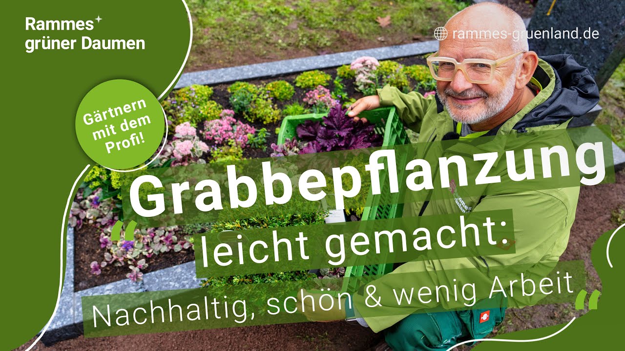 Grabbepflanzung leicht gemacht: Nachhaltig, schön & wenig Arbeit
