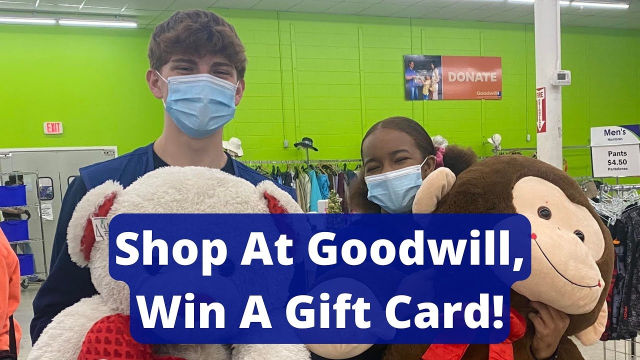 Win A 75 Gift Card From Goodwill Arkansas! YouTube