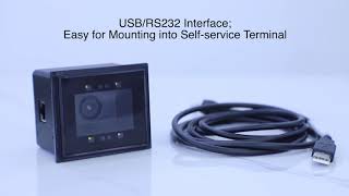 Rakinda RD4500-20 Fixed Mount 2D Barcode Scanner Mobile Screen QR Code Reader