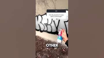 How to paint graffiti DAYTIME #graffiti #tagging