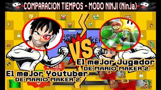 Zetassj Vs El Mejor Jugador De Mario Maker 2 Del Mundo Modo Ninji