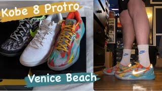 Kobe 8 Protro “Venice Beach” First look + comparison/sizing    #kobe #nike #mambamentality