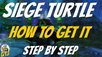 How To Unlock The Siege Turtle Mount In GW2 Step By Step