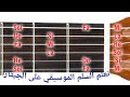 تعليم جيتار للمبتدئين السلم الموسيقي على الجيتار مع شرح تفصيلي خطوة بخطوة 