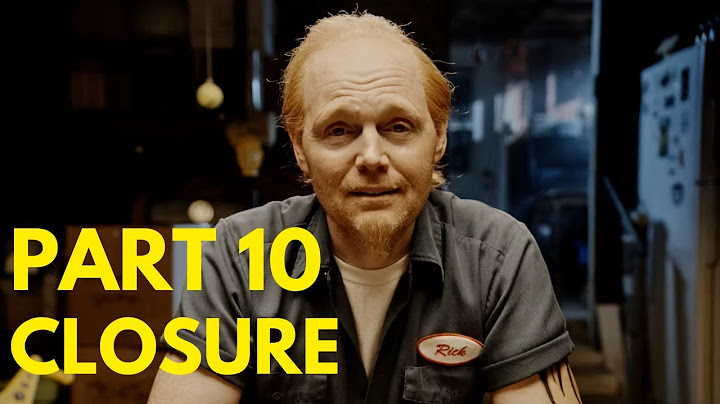 Bill Burr | Immoral Compass S01E10: Closure