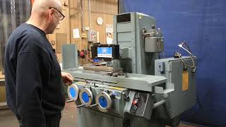 8" x 18" BROWN & SHARPE "#818 MICROMASTER  HYDRAULIC SURFACE GRINDER