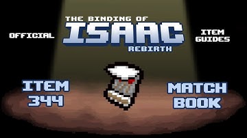 Official TBOI Item Guides No. 344: Match Book