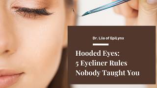 Eyeliner for Hooded Eyes Over 50 (Why Your Wing Disappears)