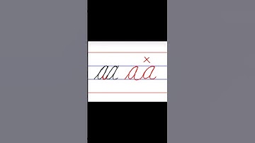 How to write English cursive writing | Join letters connections a a-z | Cursive handwriting tutorial