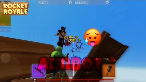 Rocket Royale - 1v1 With Random Player (Aimbot??)