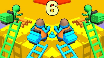 Ladder Race -Gameplay Part 6 Walkthrough (Ios & Android) Top Gameplay