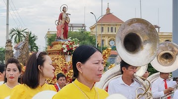 Đền Thánh Ninh Cường Rước Thánh Giuse Công Nhân Quan Thầy Hội Kèn Đền Thánh Ninh Cường 1/5/2025