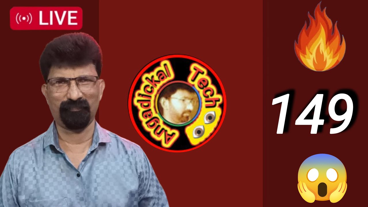 𝗔𝗻𝗴𝗮𝗱𝗶𝗰𝗸𝗮𝗹 𝗧𝗲𝗰𝗵 is live! ഹായ് കൂട്ടുകാരെ ലാസ്റ്റ് സൺഡേ 2025🤗🥰(149)