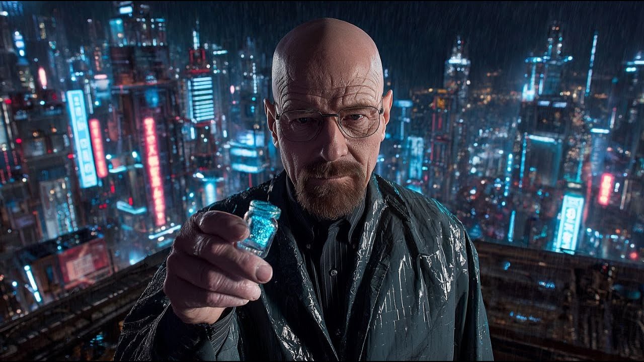 Breaking Bad meets Cyberpunk - "Blue Glass" (BREAKING BAD PARODY SONG)