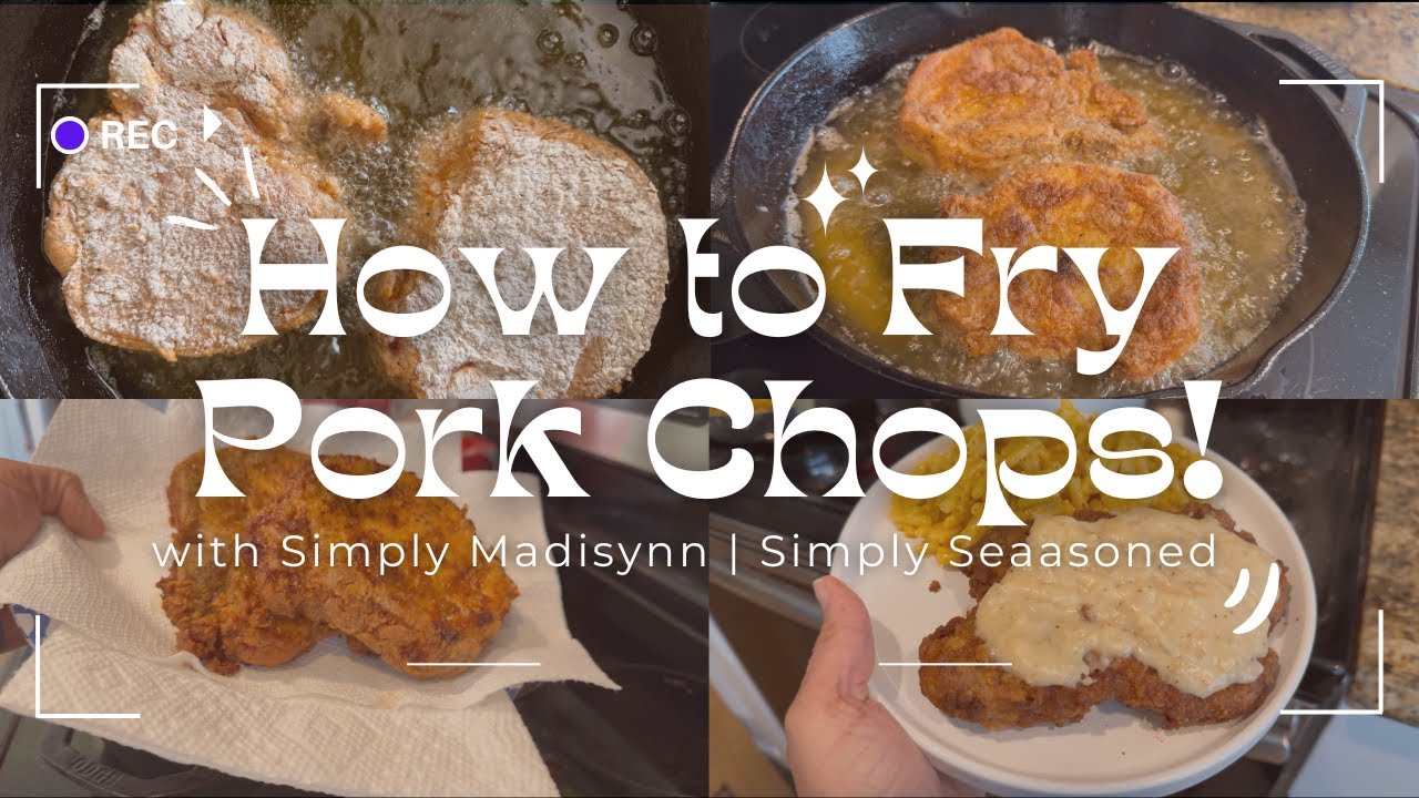 How to Fry Pork Chops in Less Than 30 Minutes | Good Southern Meal with ...