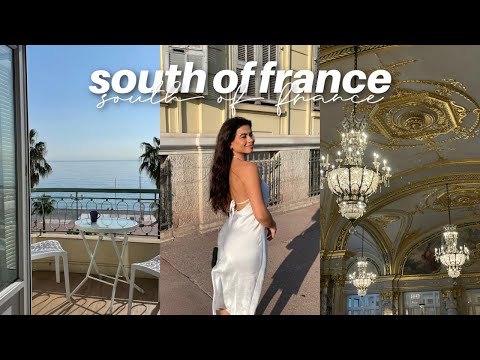 SOUTH OF FRANCE TRAVEL VLOG | nice & monte carlo