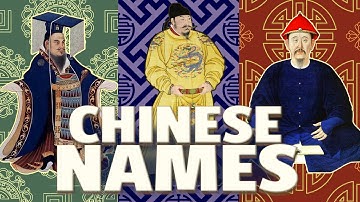 Why Every Chinese Name Tells a Unique Story