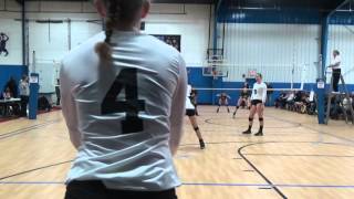Jaiden Mason Volleyball Setter - 6 2 rotation Defense and Hitting #8 screenshot 4