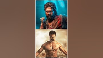 Here is a comparison between Allu Arjun and ram charan #trending #shorts #youtubeshorts #alluarjun